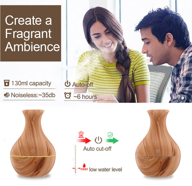 Vase Humidifier – Elegant Aromatherapy Air Humidifier