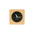 Bagby Minimalist Silent Alarm Clock – Wooden Analog, Gentle Wake-Up