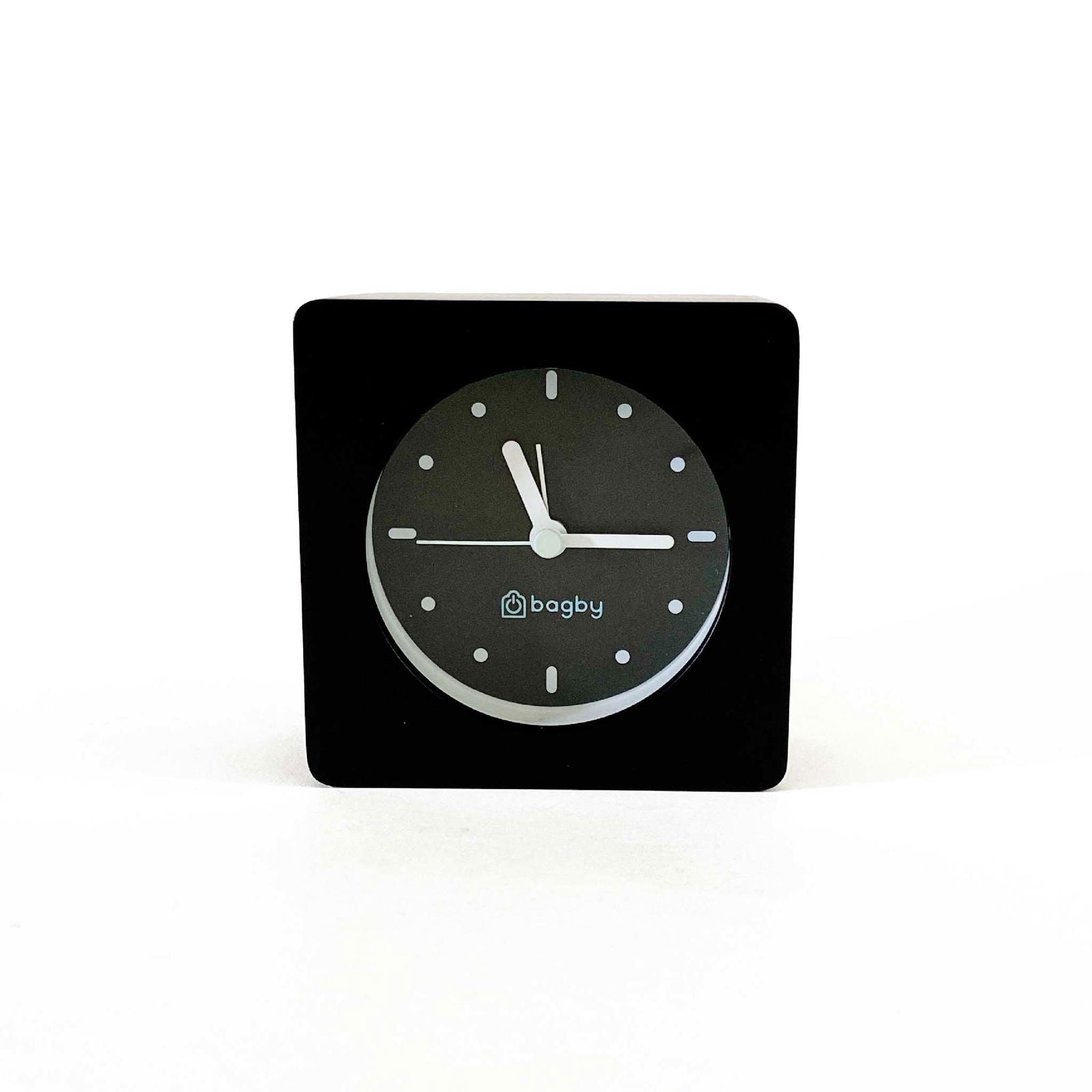 Bagby Minimalist Silent Alarm Clock – Wooden Analog, Gentle Wake-Up