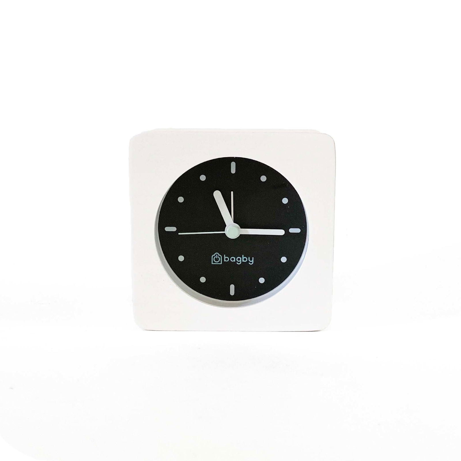 Bagby Minimalist Silent Alarm Clock – Wooden Analog, Gentle Wake-Up