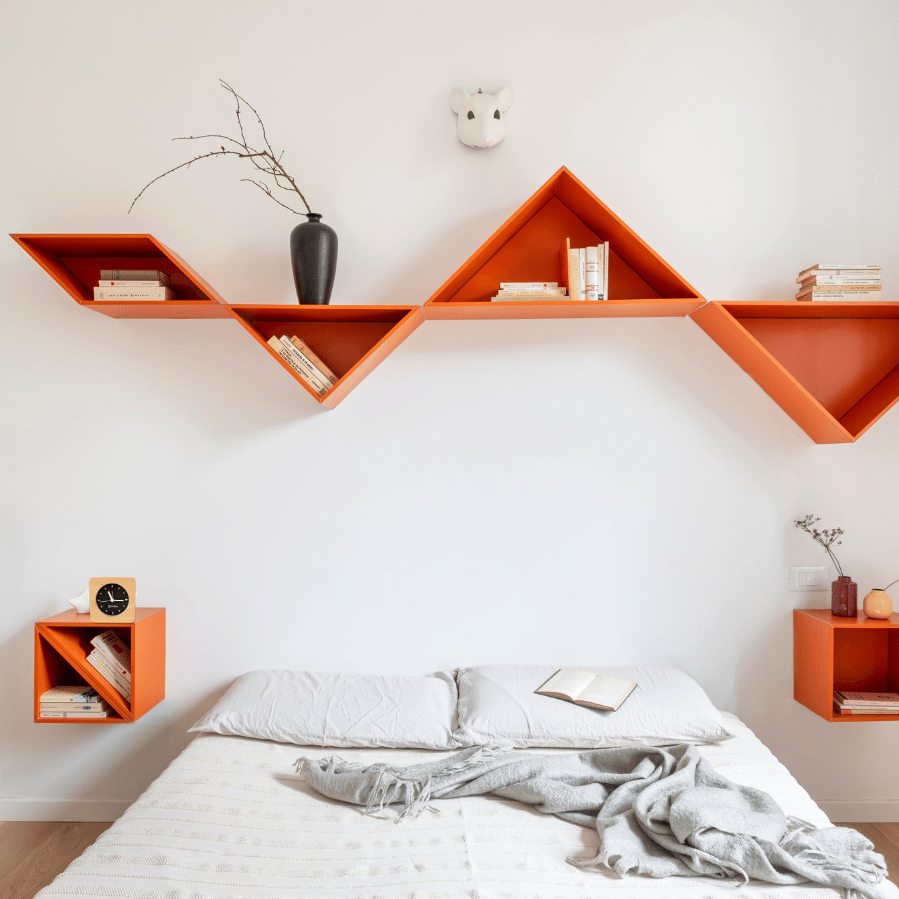Bagby Minimalist Silent Alarm Clock – Wooden Analog, Gentle Wake-Up
