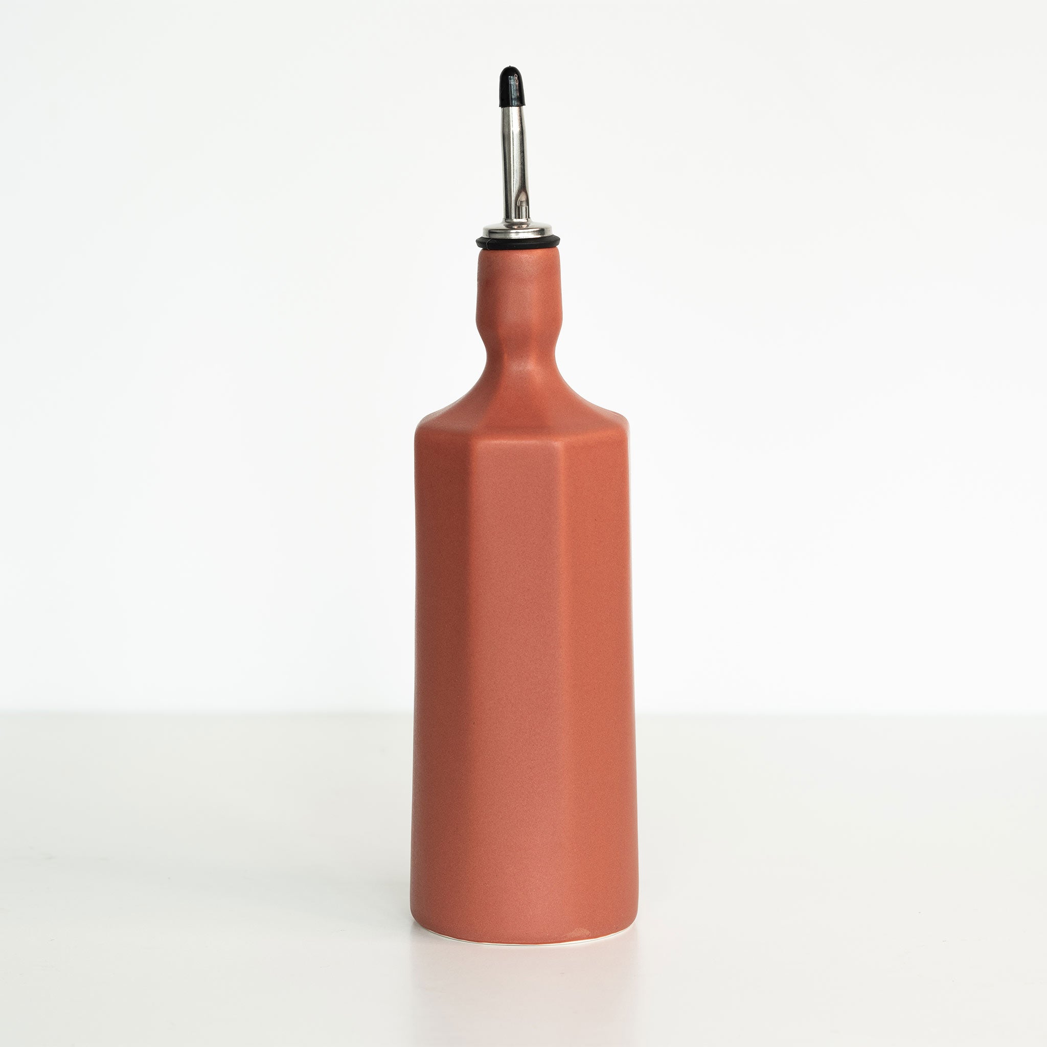 Elixir Porcelain Olive Oil Dispenser – Handmade Ceramic Kitchen Bottle