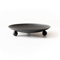 Wrought Iron Trivet & Candle Holder – Matte Black, Heat-Resistant