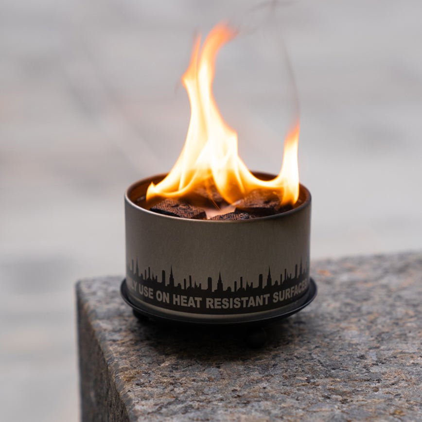 Wrought Iron Trivet & Candle Holder – Matte Black, Heat-Resistant