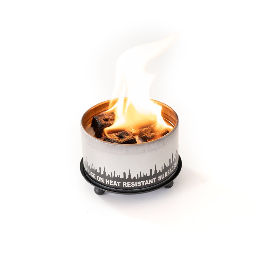 Wrought Iron Trivet & Candle Holder – Matte Black, Heat-Resistant